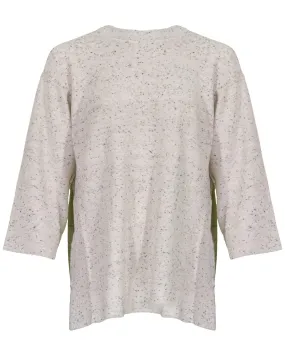 Eileen Fisher Speckle Crew Neck Tunic