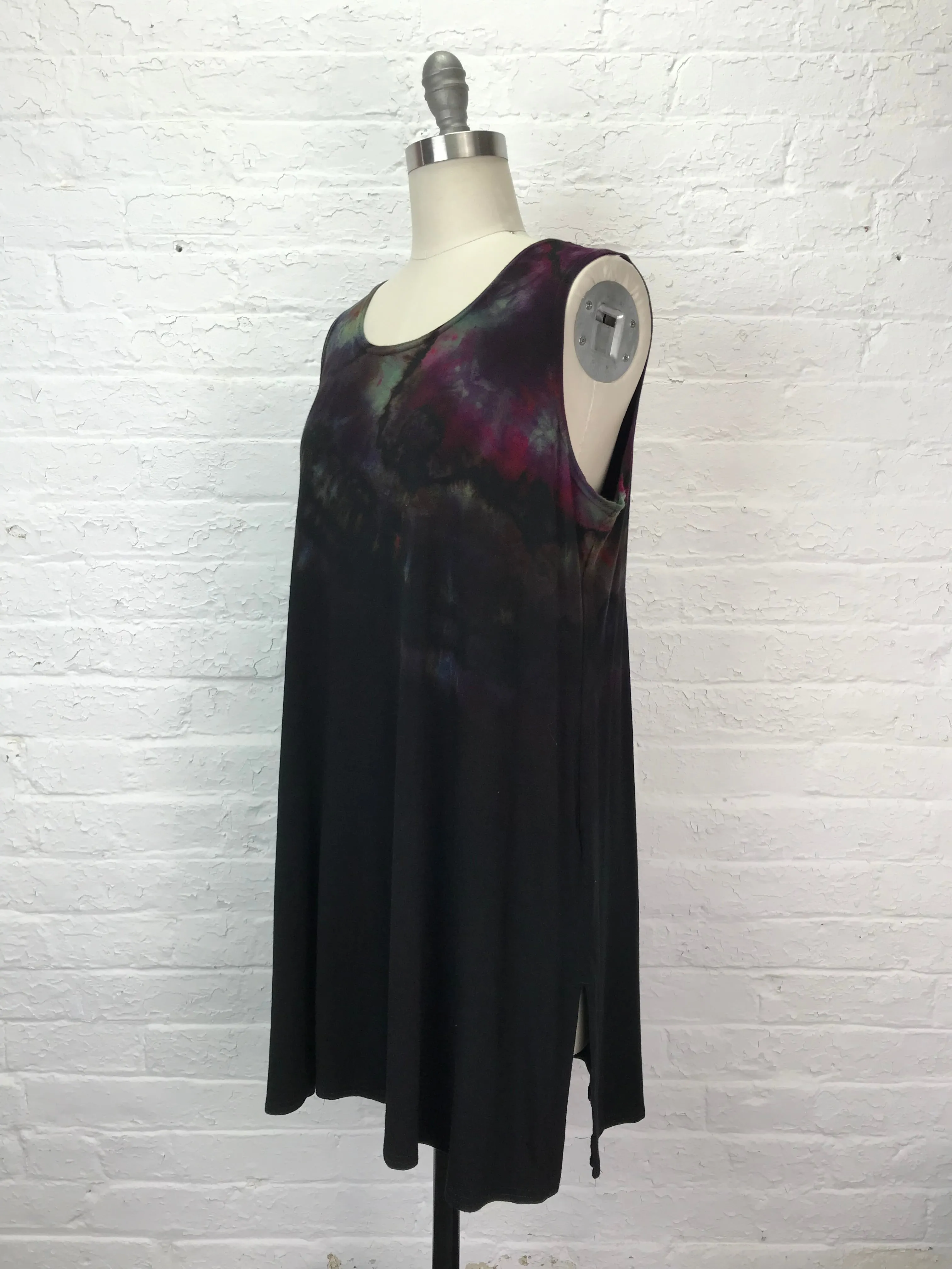 Eileen Mini Tank Tunic in Dark Geode