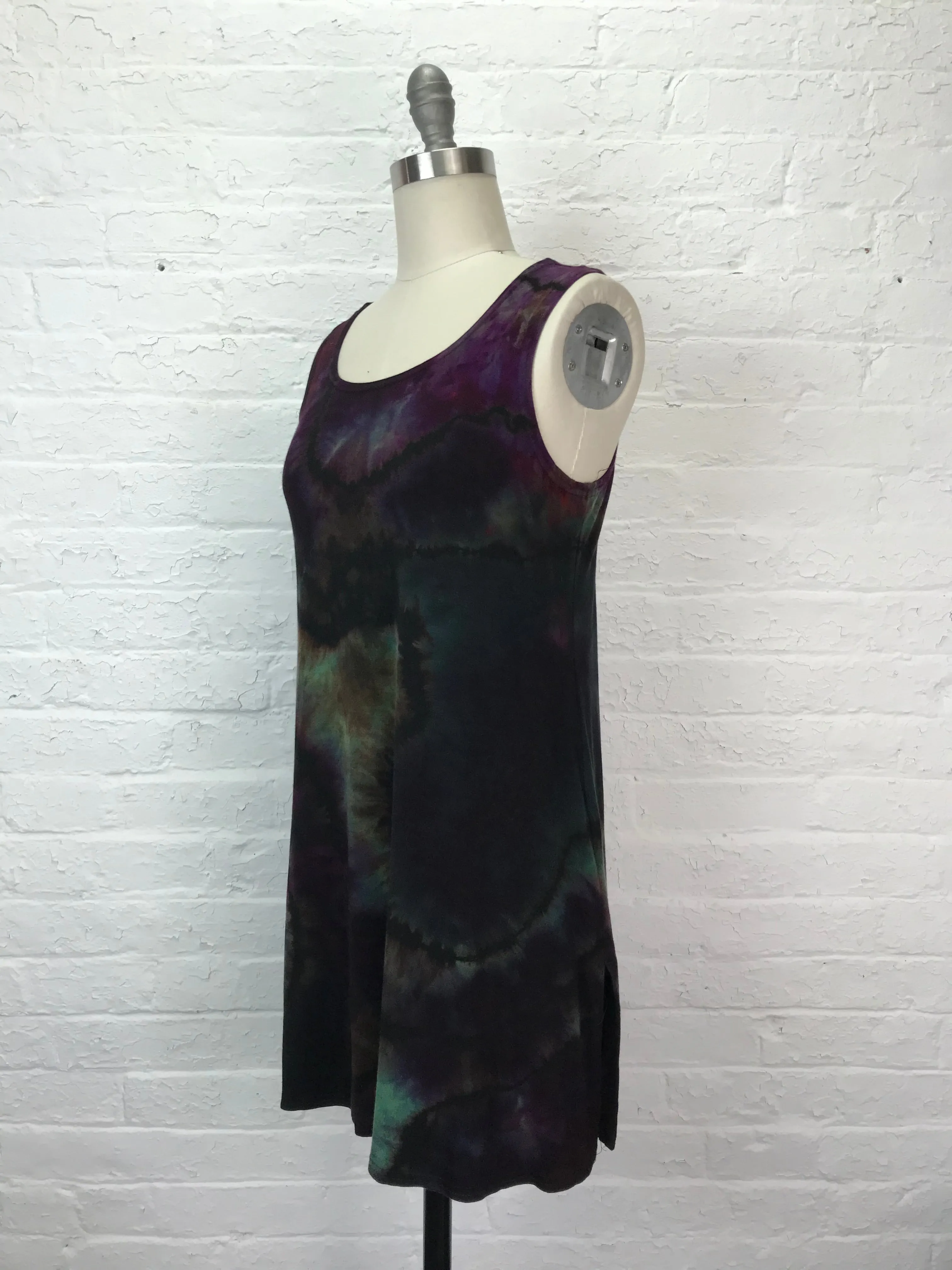 Eileen Mini Tank Tunic in Dark Geode