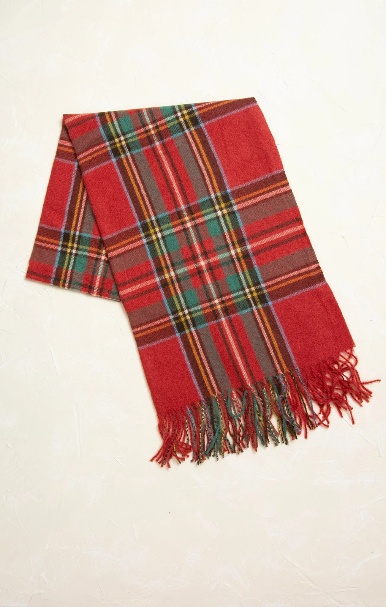 Ellie Classic Tartan Plaid Scarf