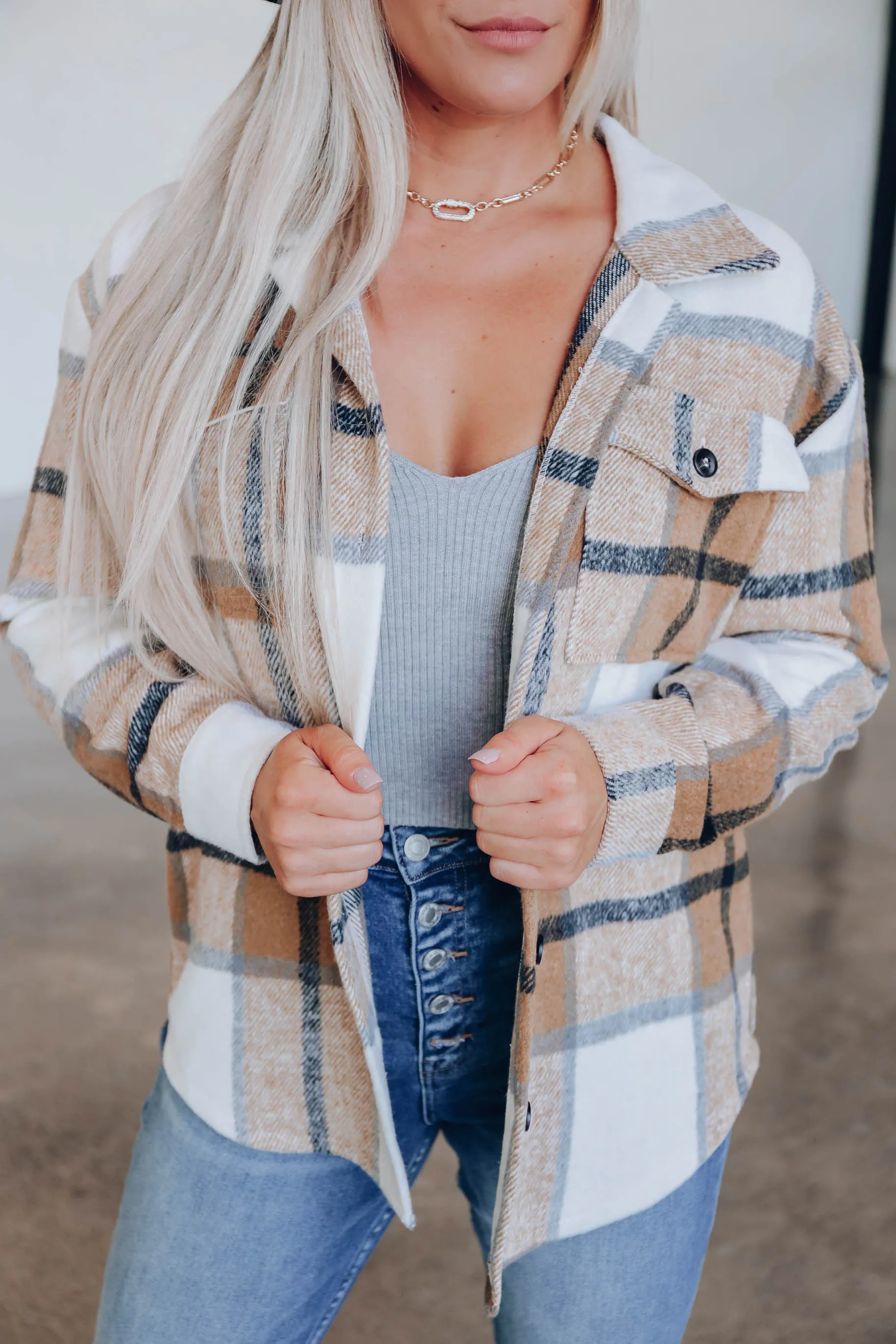 Fall Rush Flannel Shacket