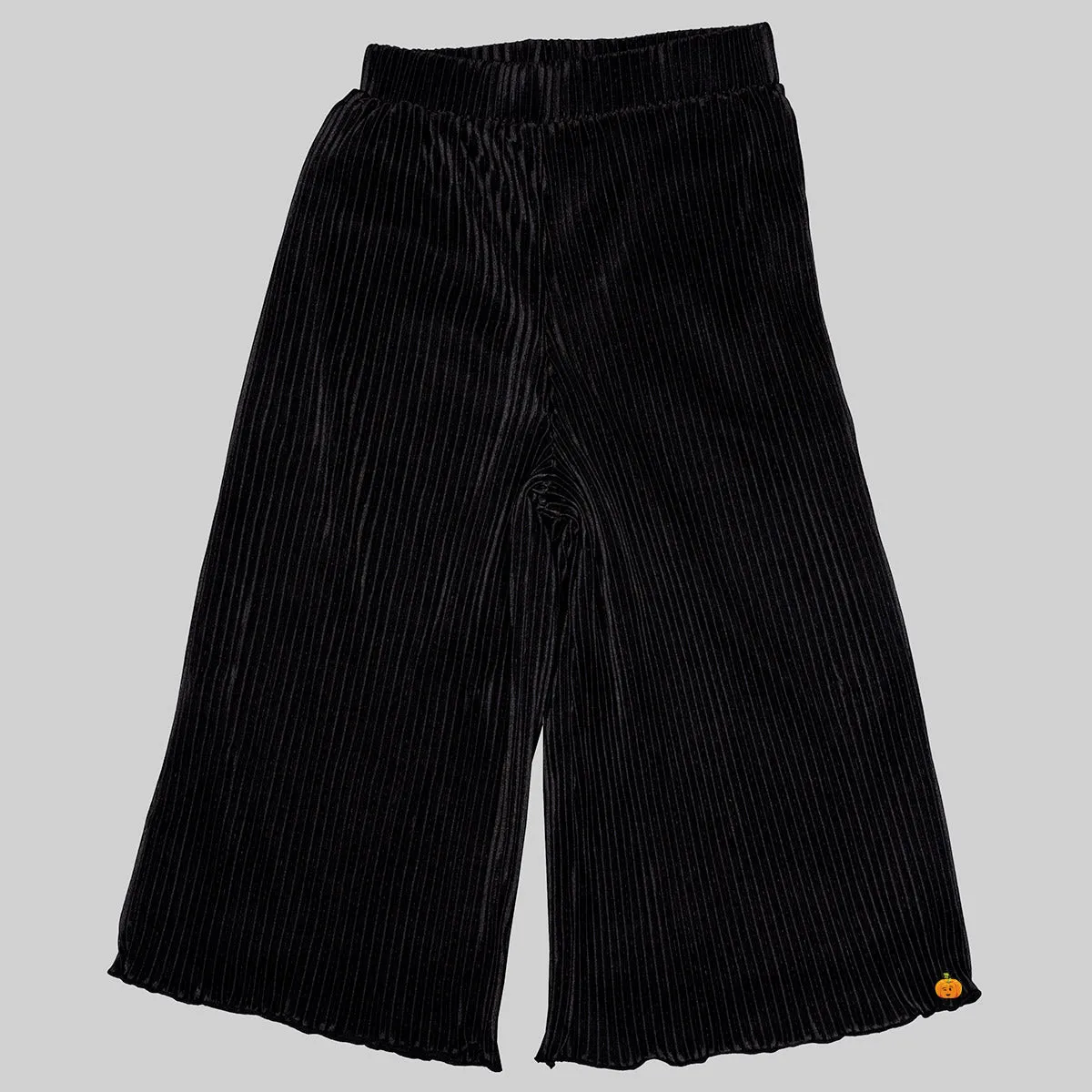 Fawn & Black Culottes for Girls with Top