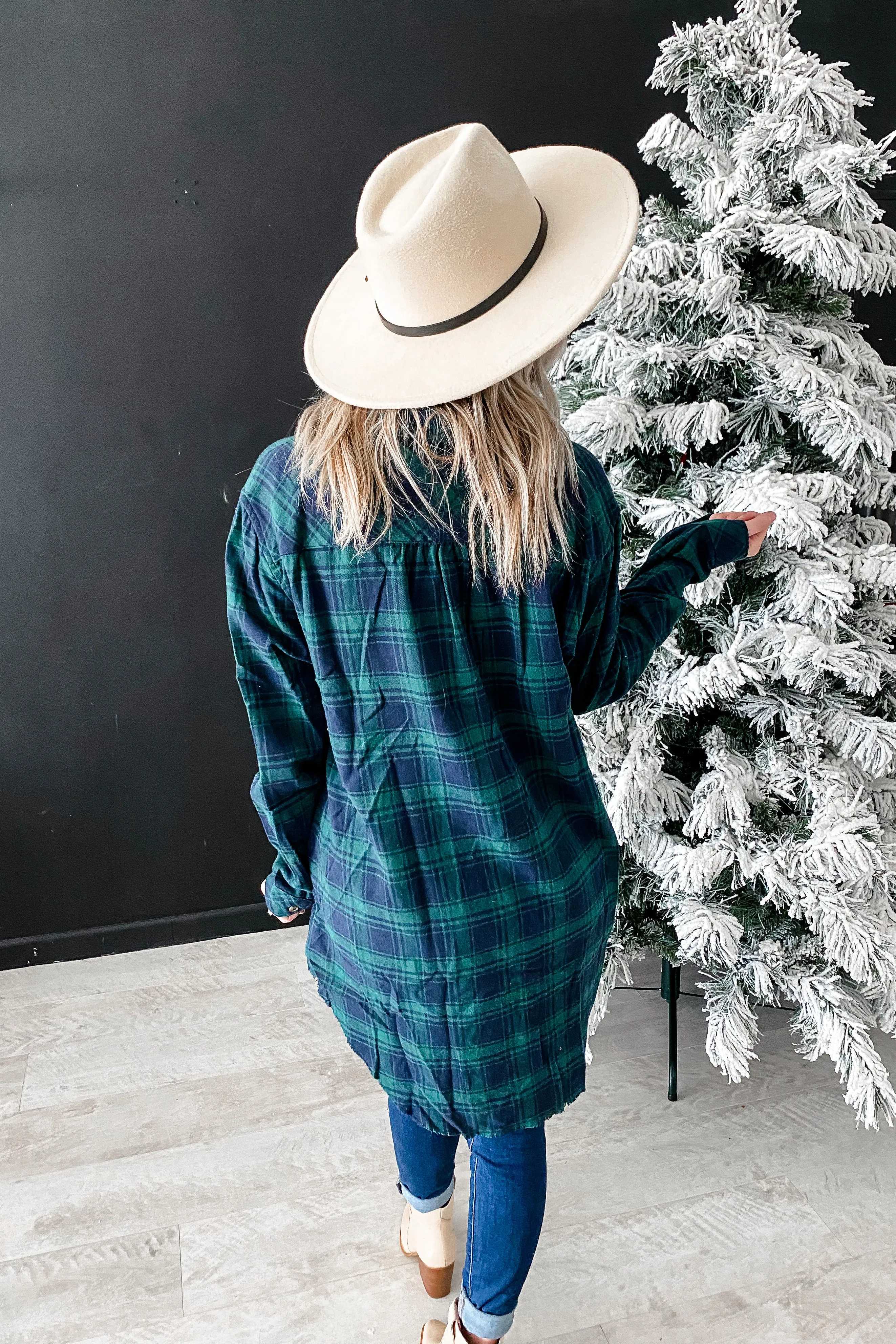 Fern Oversized Plaid Flannel