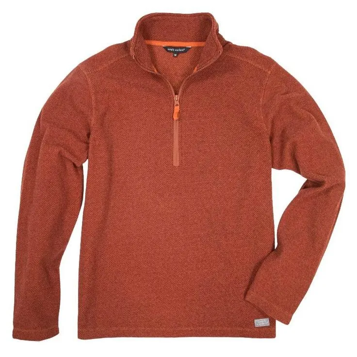 Final Sale  ✨Simply Southern Men's Quarter Zip Spice