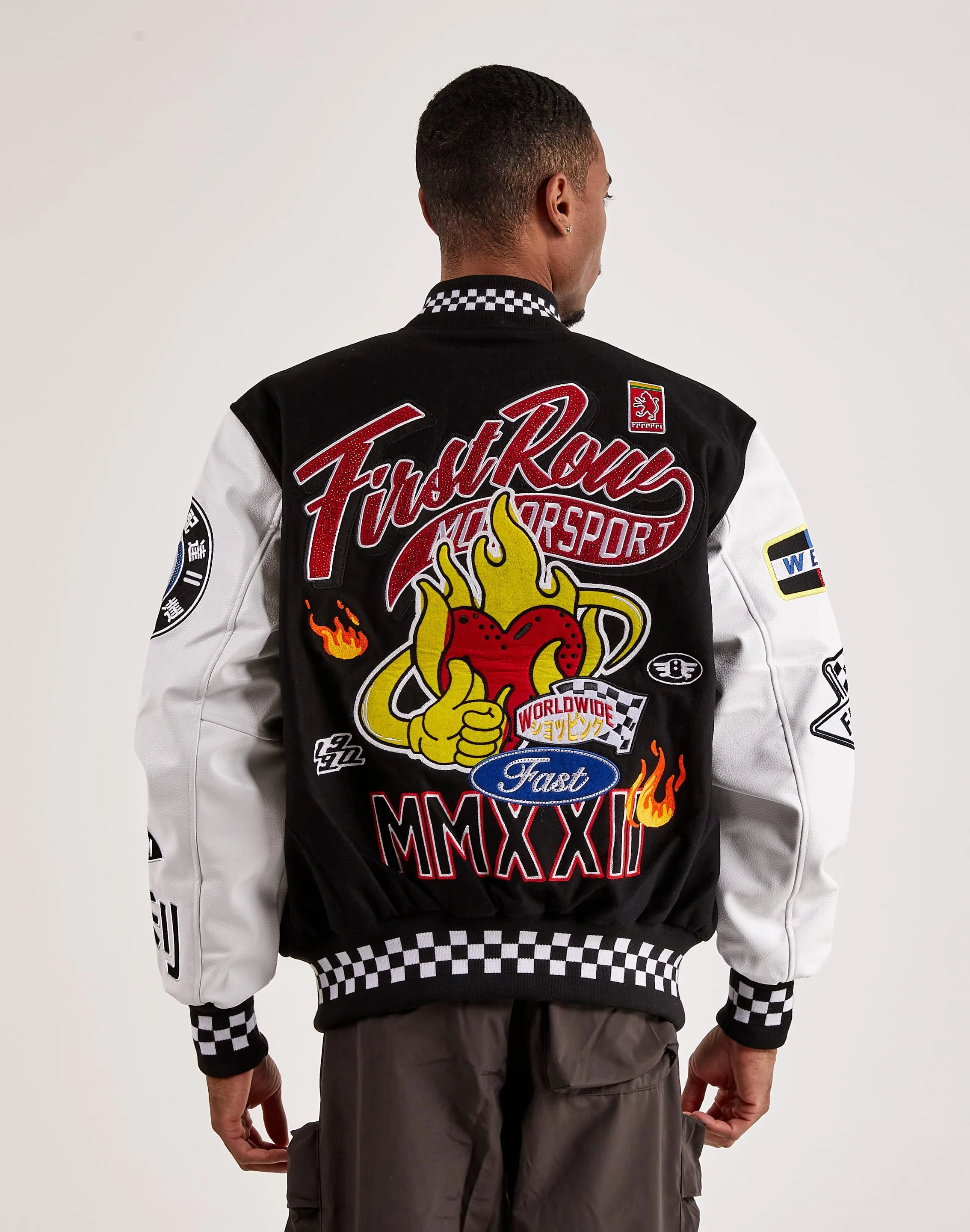 First Row Motorsport Varsity Jacket