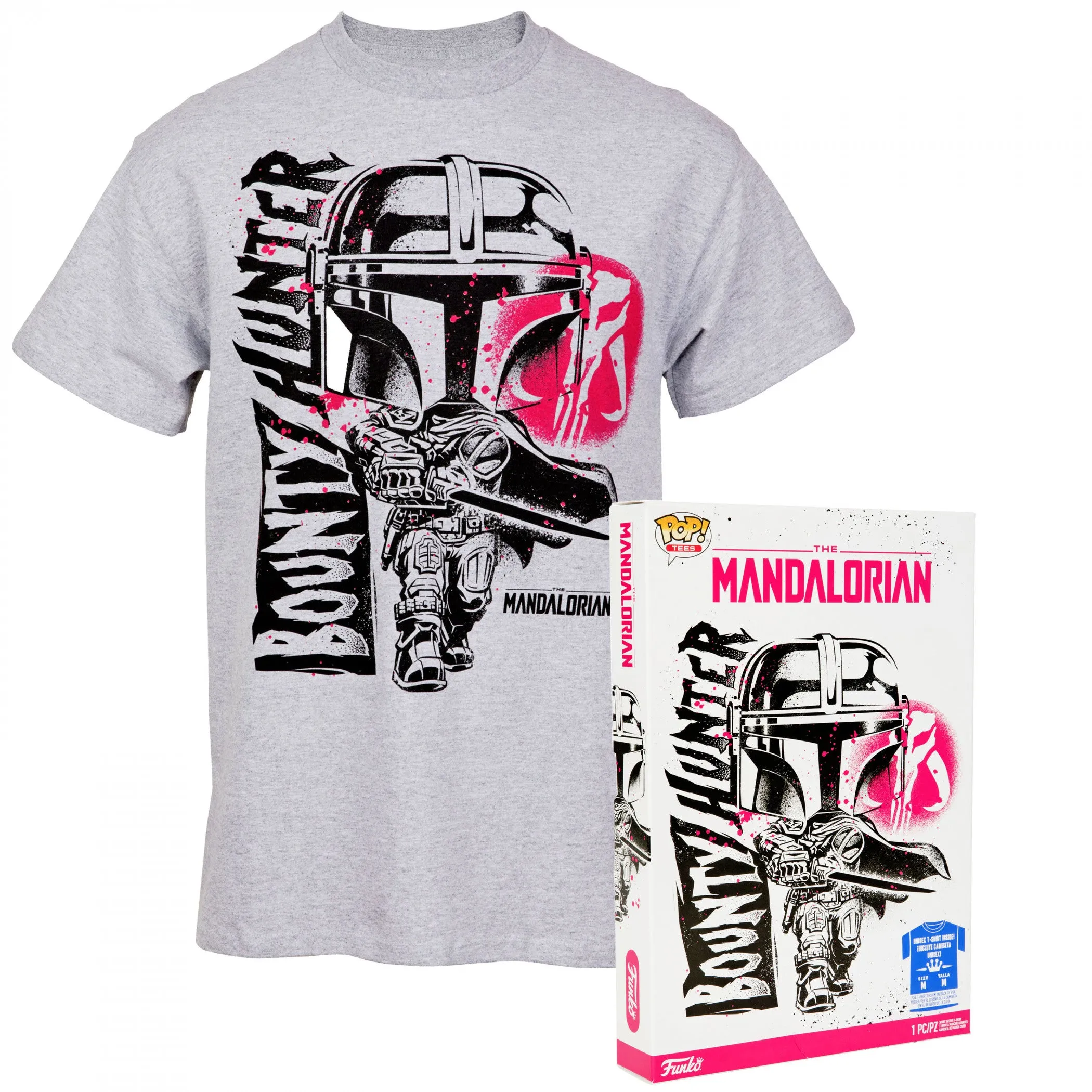 Funko Boxed T-Shirt: The Mandalorian- Mando