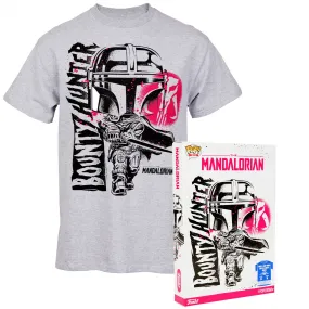 Funko Boxed T-Shirt: The Mandalorian- Mando