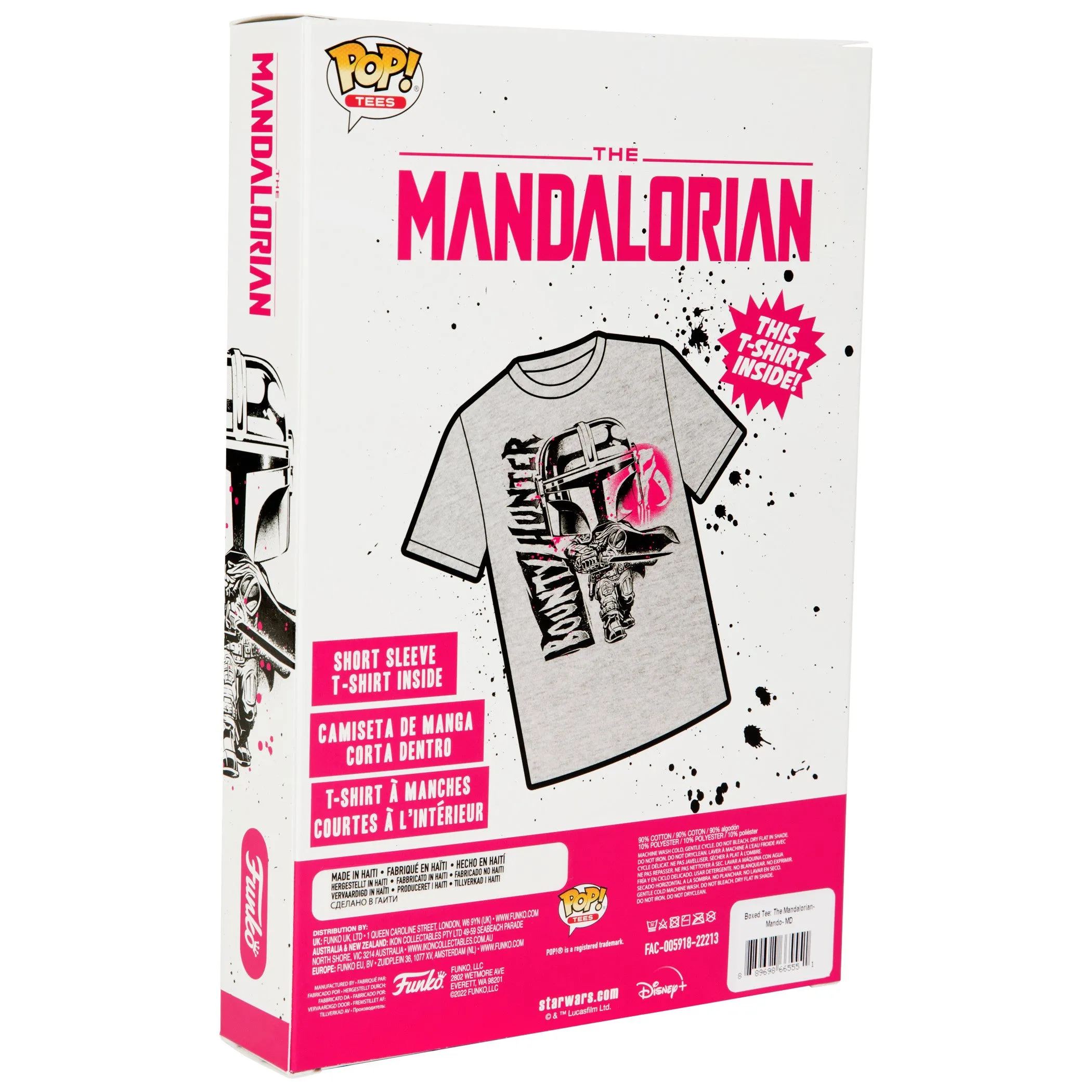 Funko Boxed T-Shirt: The Mandalorian- Mando