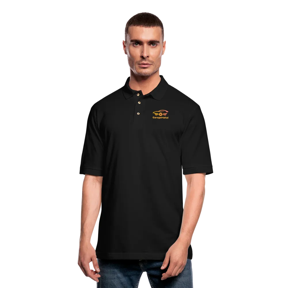 GarageMahal Men's Pique Polo Shirt