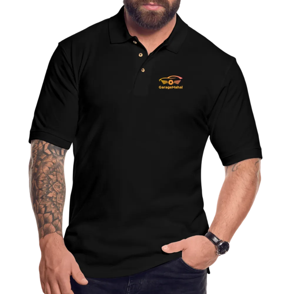 GarageMahal Men's Pique Polo Shirt