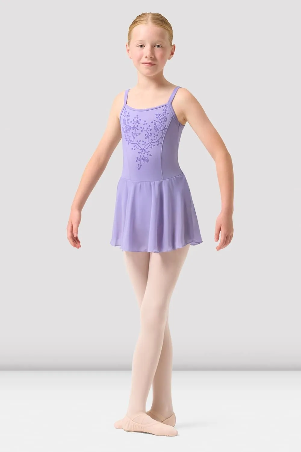 Girls Alora Camisole Skirted Leotard