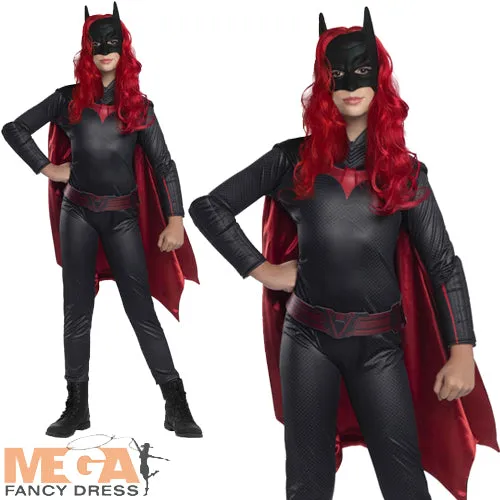 Girls Batwoman DC Superhero Batgirl Costume