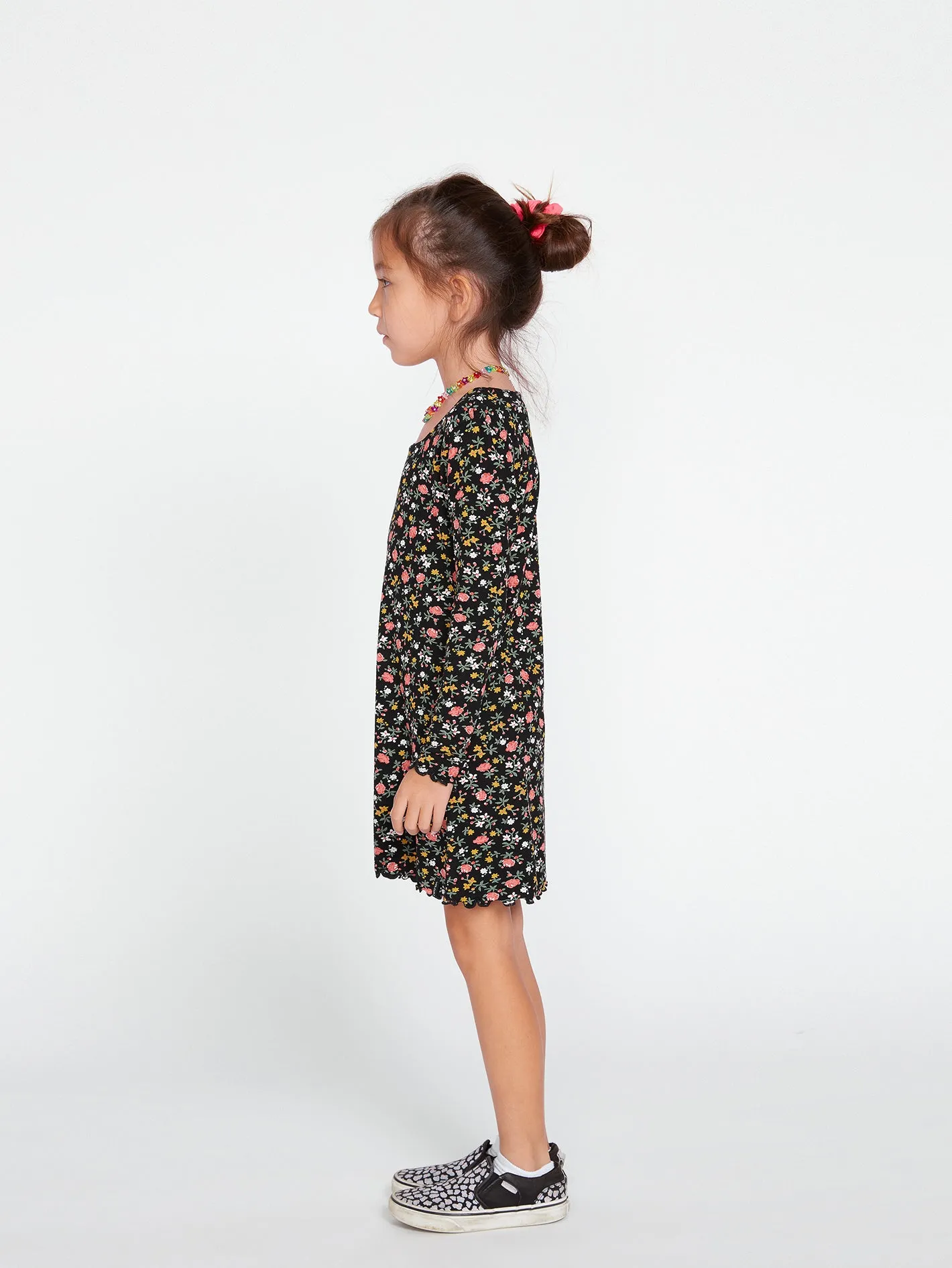 Girls Eazy Focheezy Dress - Black Combo