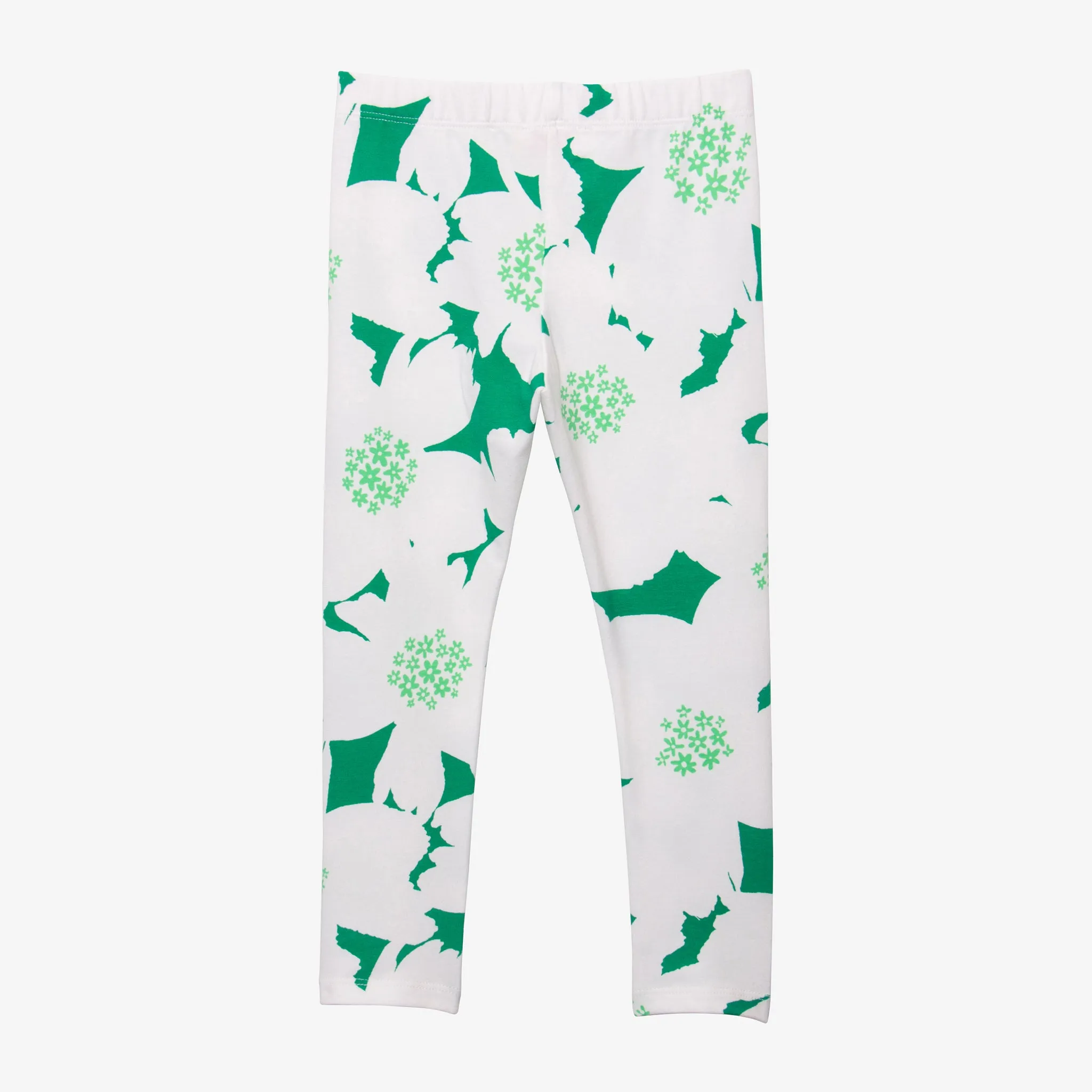 Girls' green leggings