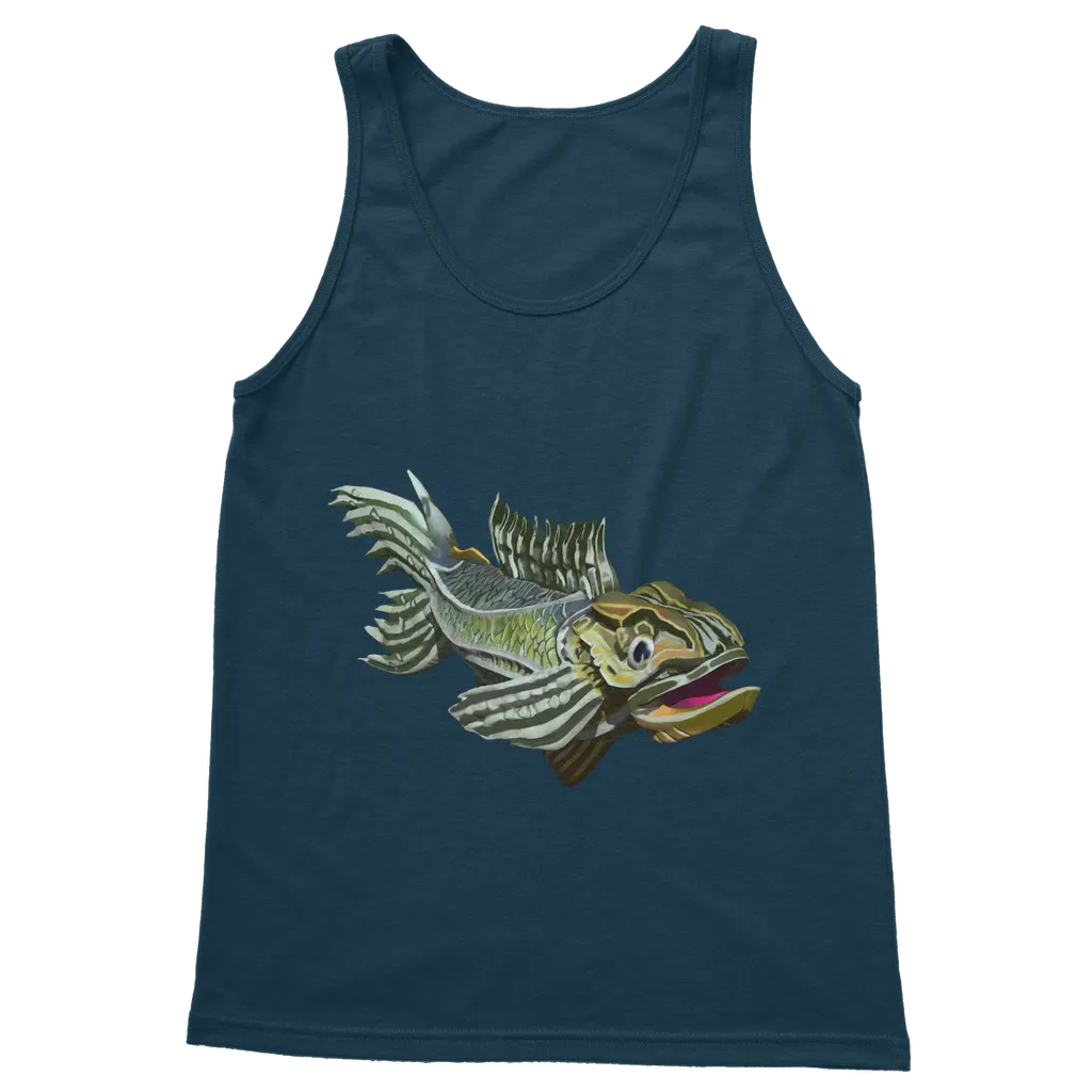 Green Fish Classic Adult Vest Top