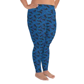 Hammerhead Shark Plus Size Leggings (Warehouse)