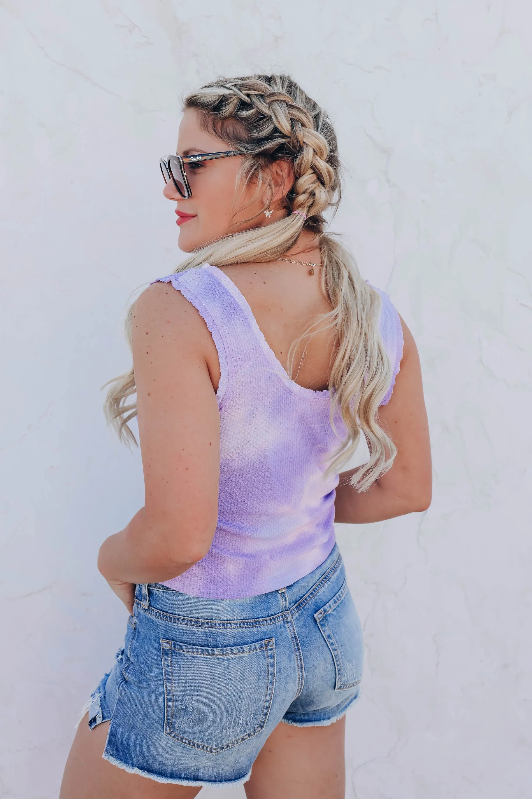 Hippie-Dippie Tank Top - Purple