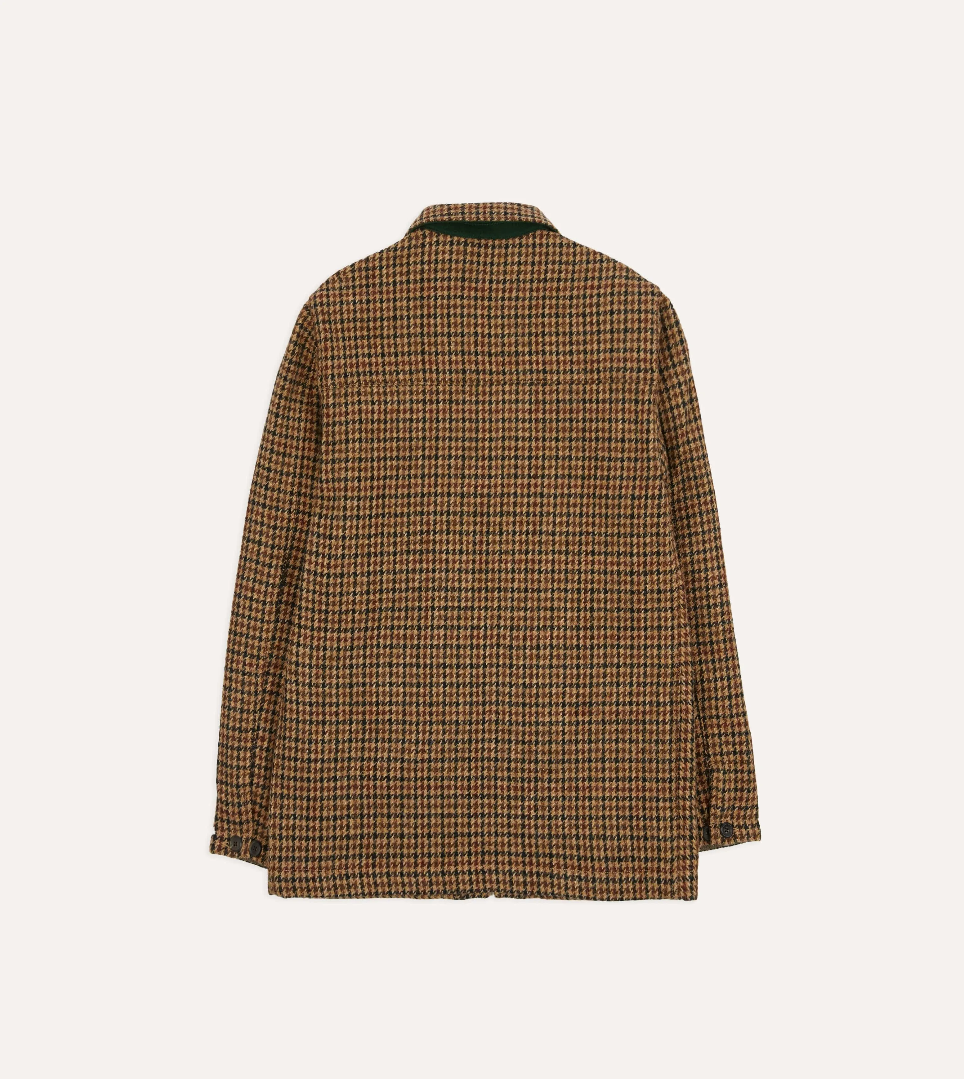 Houndstooth Check Harris Tweed Donkey Chore Jacket