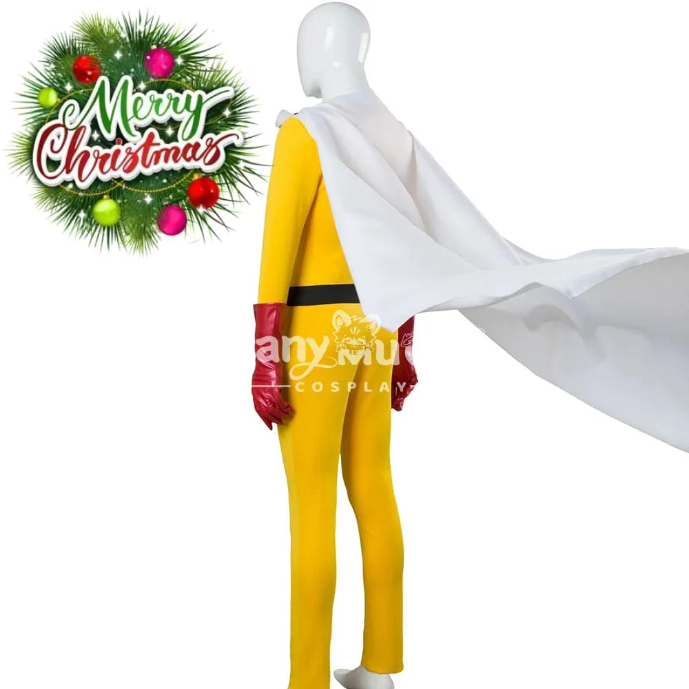 【In Stock】Anime One Punch Man Cosplay Saitama Cosplay Costume