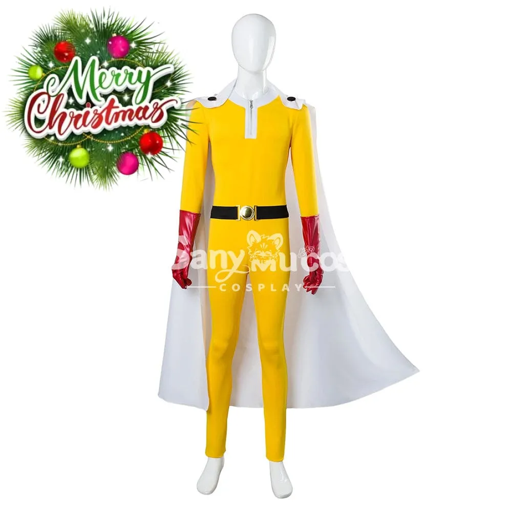 【In Stock】Anime One Punch Man Cosplay Saitama Cosplay Costume