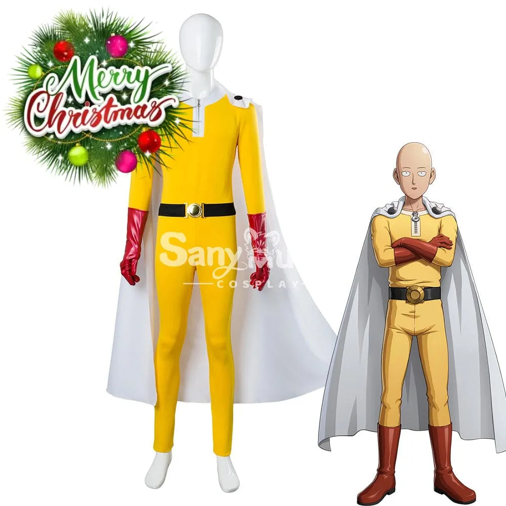 【In Stock】Anime One Punch Man Cosplay Saitama Cosplay Costume