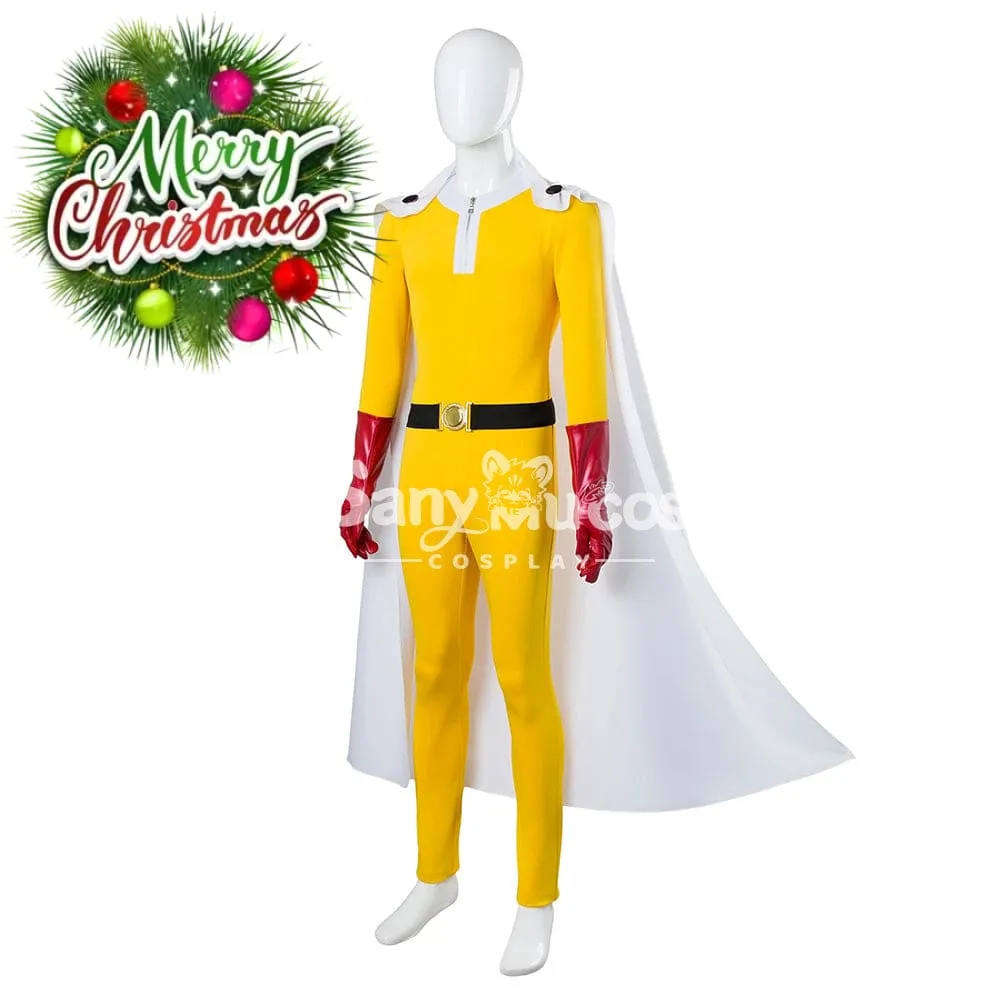 【In Stock】Anime One Punch Man Cosplay Saitama Cosplay Costume