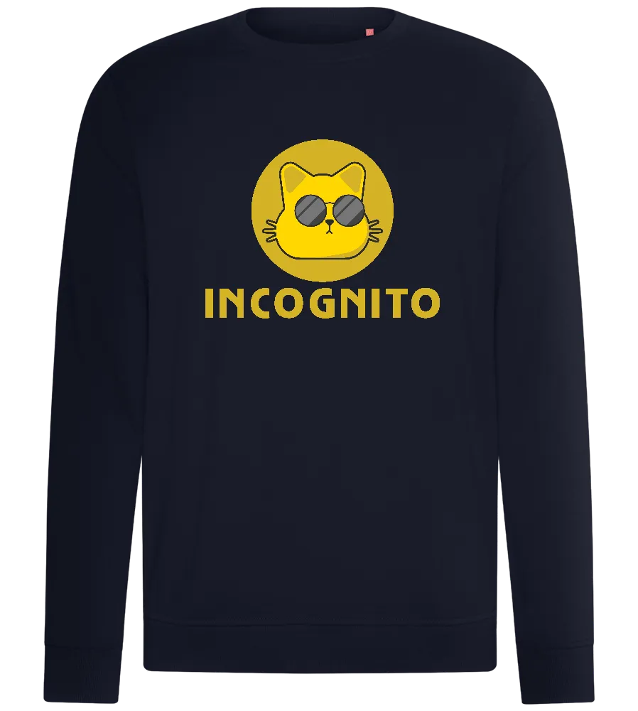 Incognito Cat Design - Comfort unisex sweater