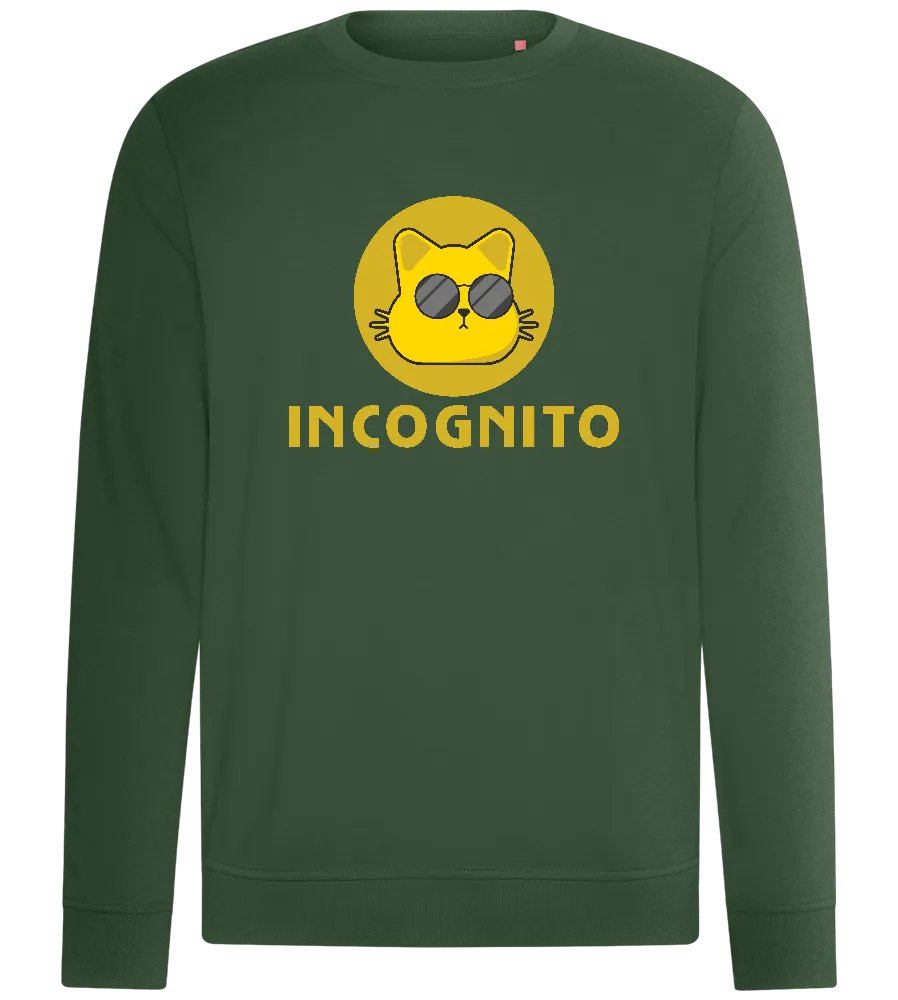 Incognito Cat Design - Comfort unisex sweater