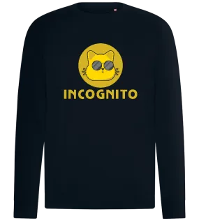 Incognito Cat Design - Comfort unisex sweater