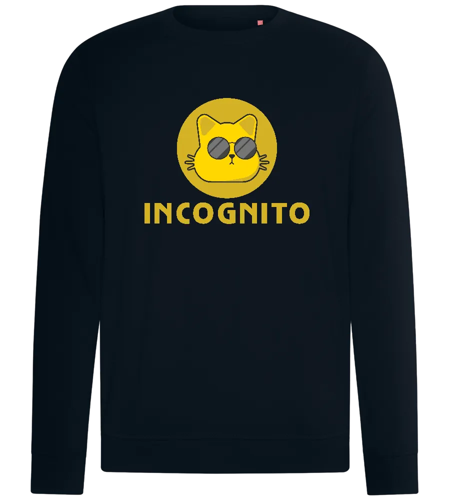 Incognito Cat Design - Comfort unisex sweater