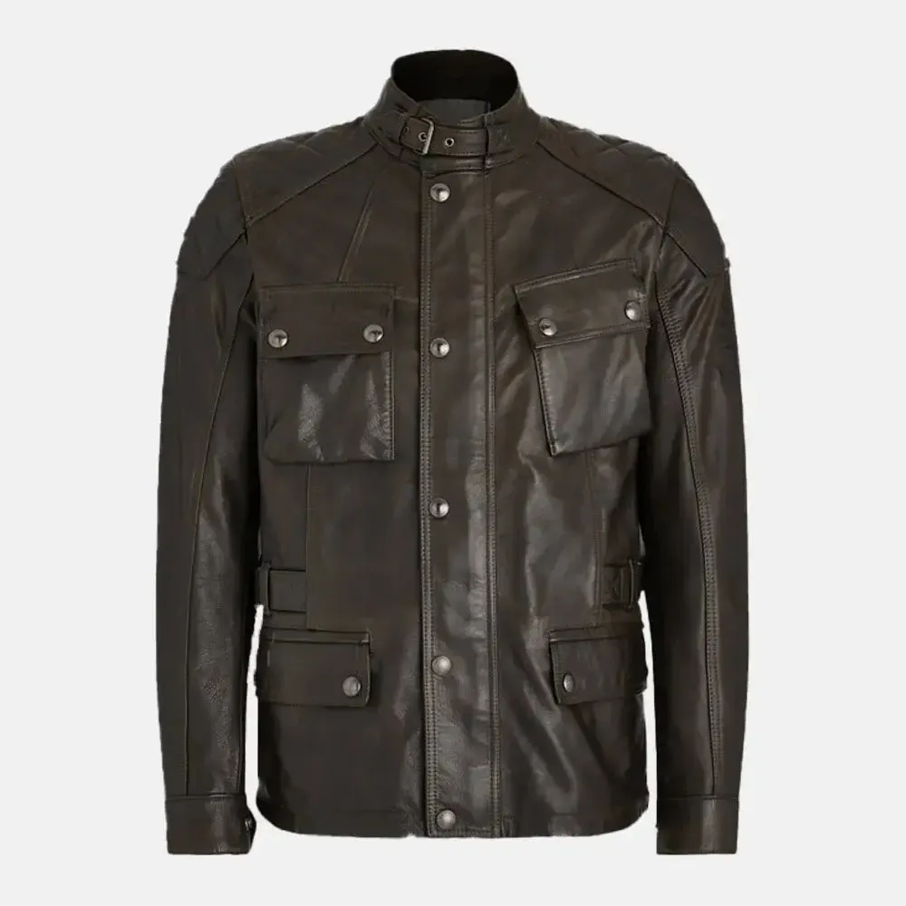 Ironwood Leather Biker Jacket | Men's Biker Jacket