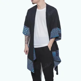 Japanese-Style Asymmetrical Kimono