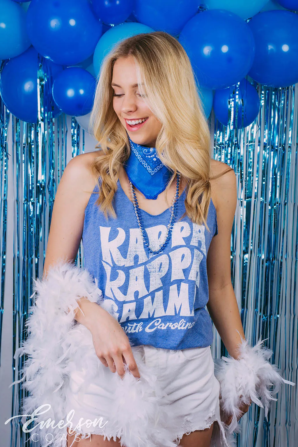 Kappa Kappa Gamma Blue Bid Day Tank