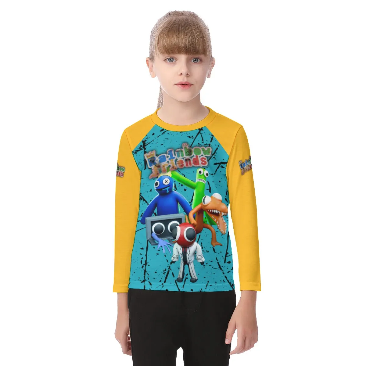 Kids Rainbow Friends Long Sleeve Shirt