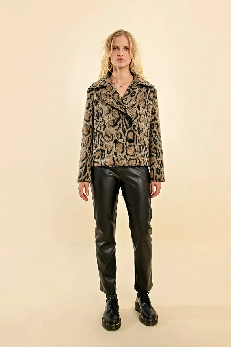 Leopard Jacket - Beige