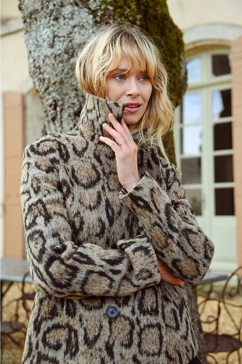 Leopard Jacket - Beige