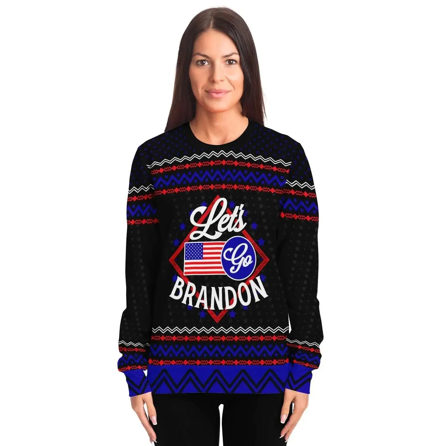 Let's Go Brandon women Sweater