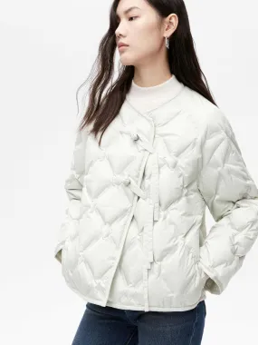 Lightweight Cropped Down Jacket