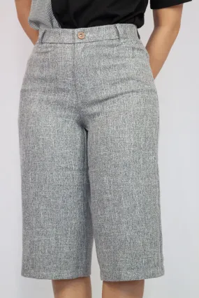 Linen Culotte Pants