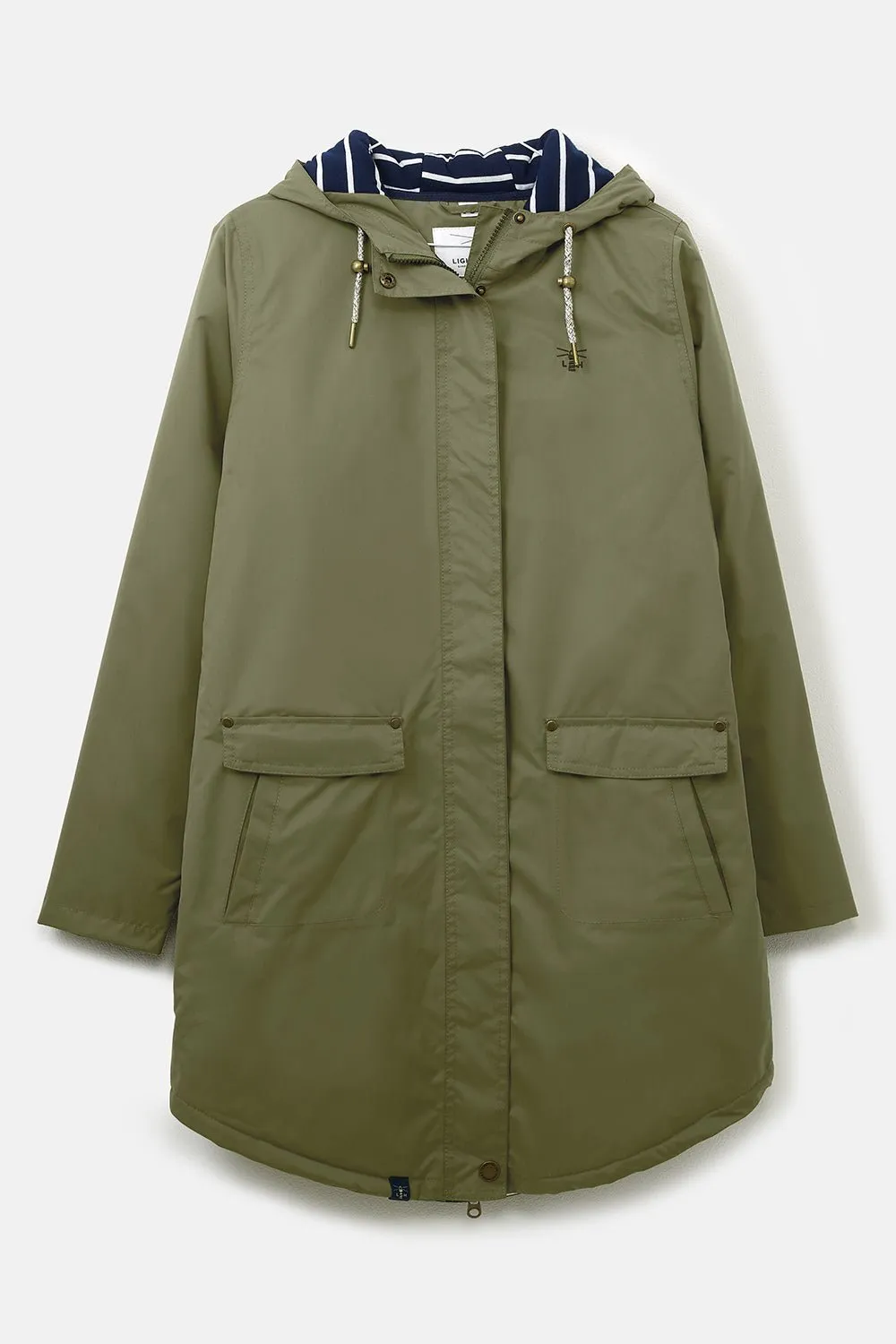 Long Iona Coat - Khaki