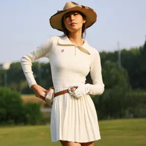 Loveland Knitted Dress- White