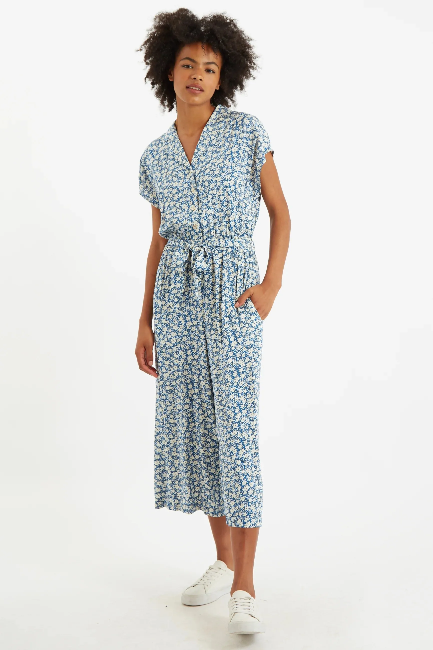 Mafalda Periwinkle Jumpsuit In Blue