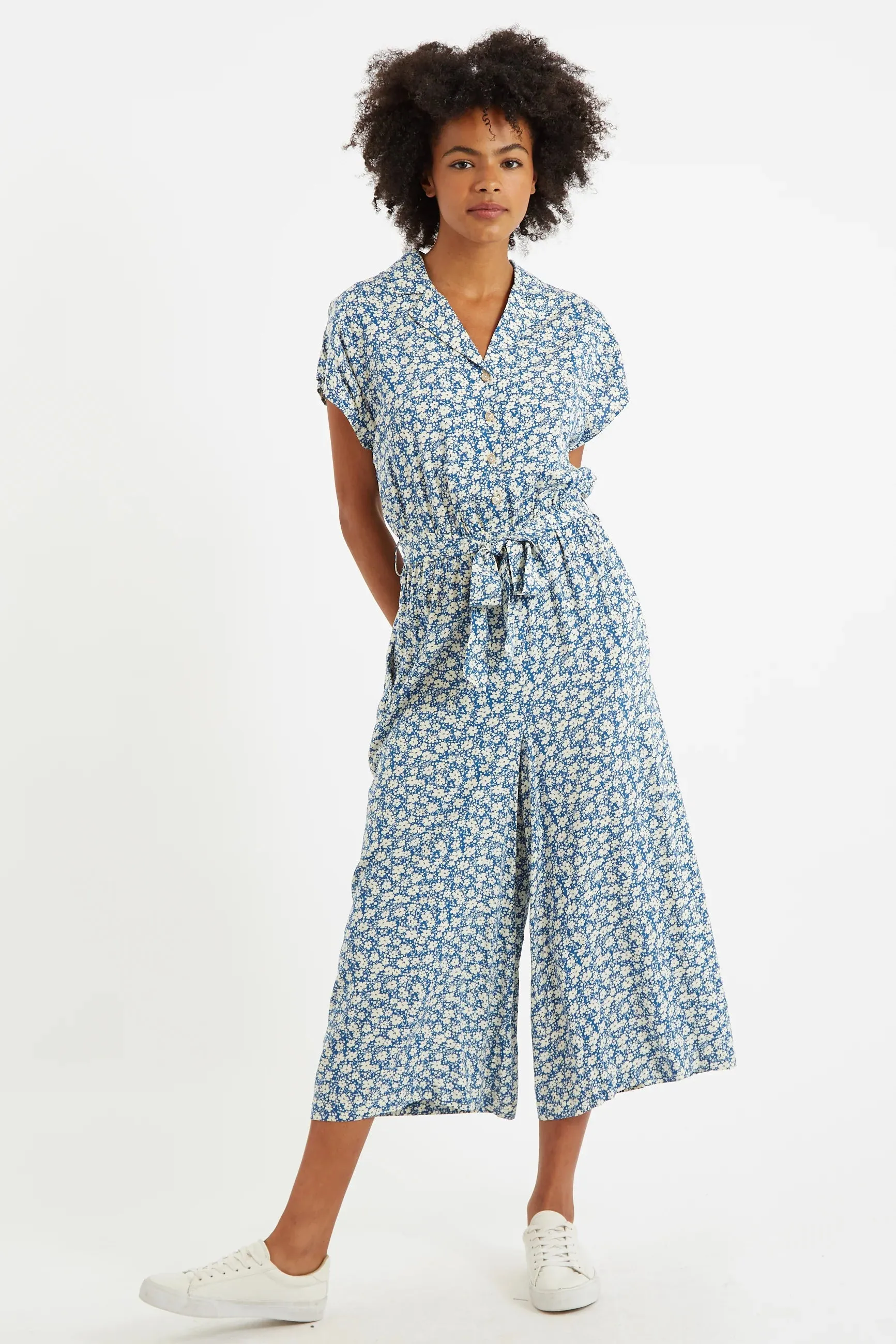 Mafalda Periwinkle Jumpsuit In Blue