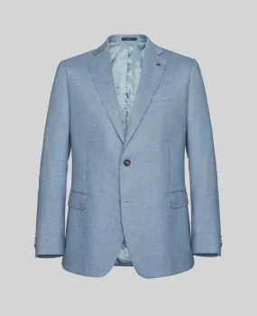 Magee - Clady Linen Blend Jacket, Blue