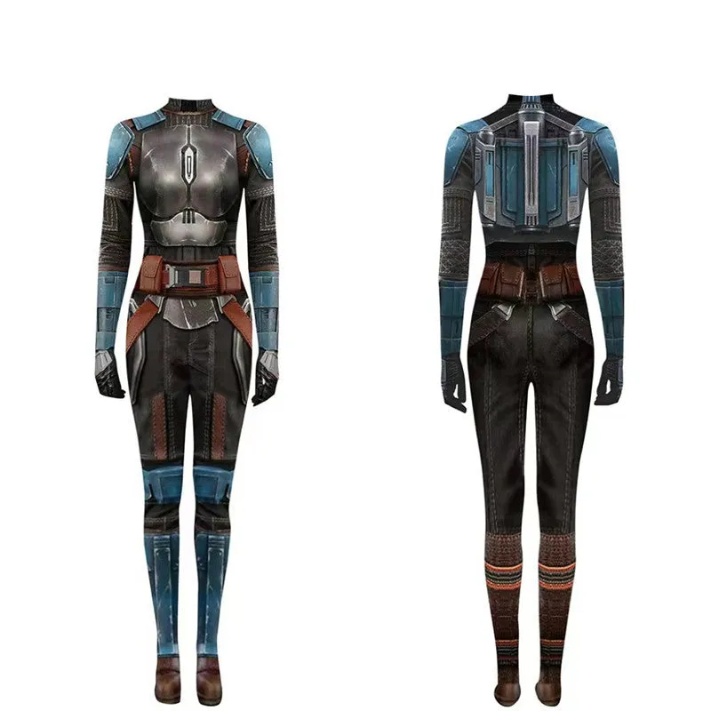 Mandalorian Bo Katan Bodysuit Star Wars Bo Katan Kryze Zentai Jumpsuit BEcostume