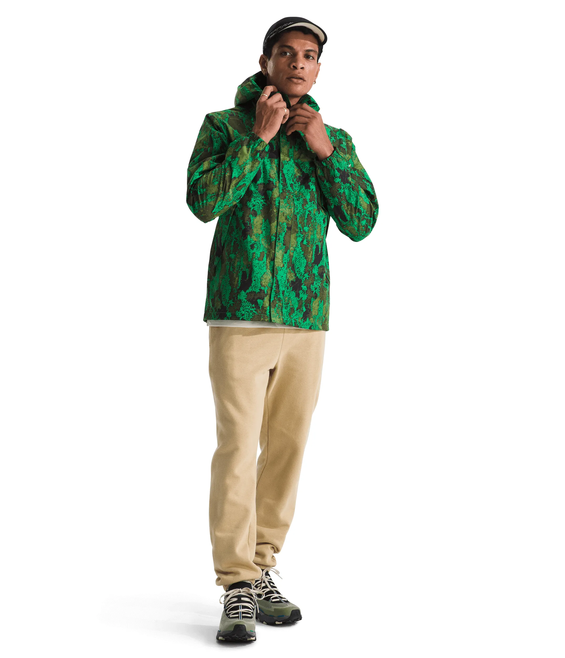 Men's Antora Jacket - Optic Emerald Generative Camo