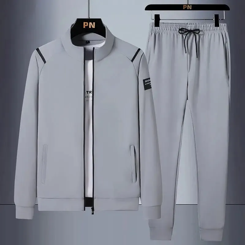 Men's Casual warm Tracksuit set