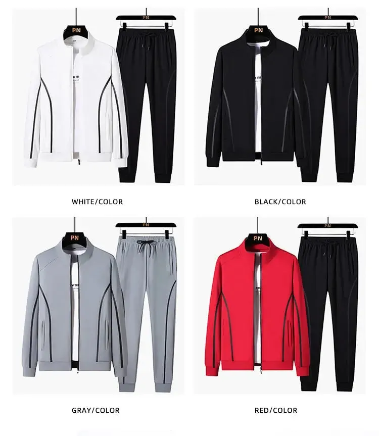 Men's Casual warm Tracksuit set