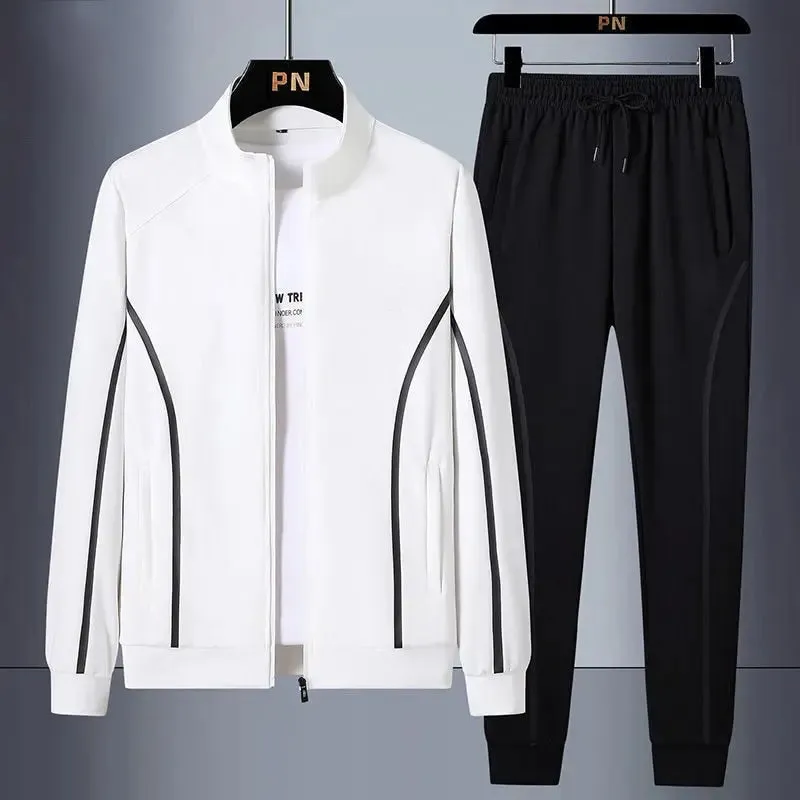 Men's Casual warm Tracksuit set