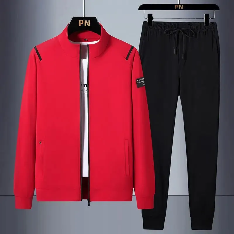 Men's Casual warm Tracksuit set